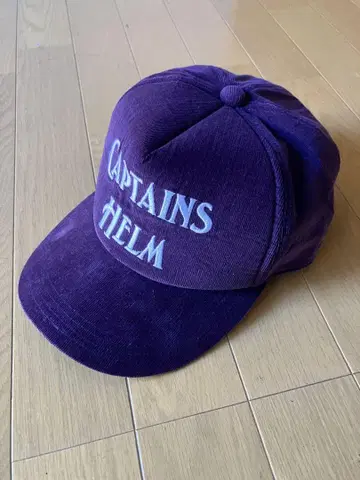 미사용 CAPTAINS HELM CH LOGO CORDUROY CAP