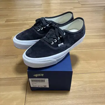 VANS 오센틱 44 스웨이드 블랙 28cm