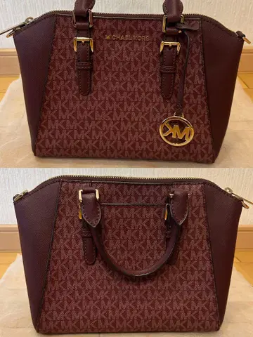 Michael Kors 버건디 숄더백