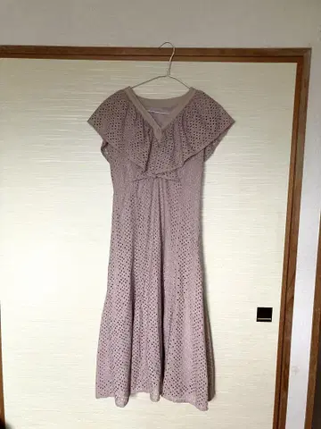 tocco closet 옅은 핑크 레이스 원피스 M