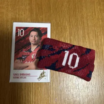 Gaku Shibasaki 사인 카드 및 헤어밴드 세트