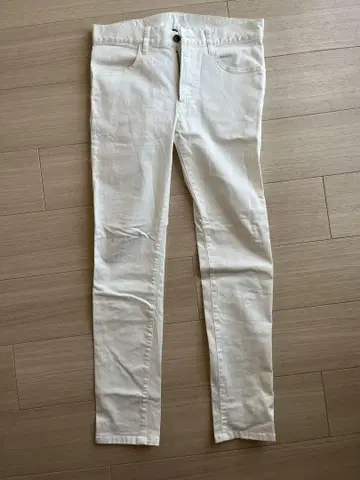 새상품급 junhashimoto 치노 팬츠 화이트