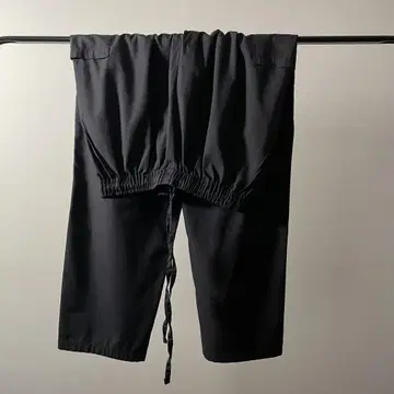 메디컬 팬츠 이지 팬츠 컬러 팬츠 블랙 검정 US 구제 의류 used