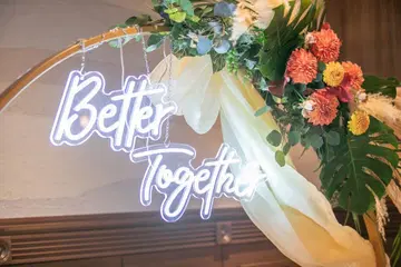 Better Together 네온 라이트 사인