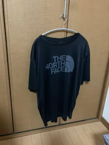 THE NORTH FACE 로고 티셔츠 XL 블랙