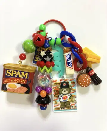 아메리칸 키링 SPAM 키링 자라자라 키링