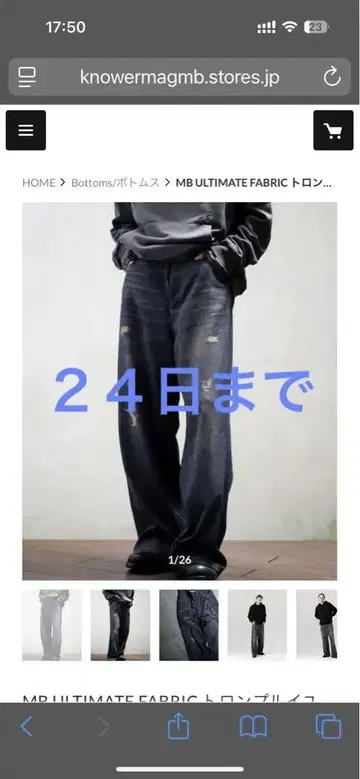 MB 트로플루이 팬츠