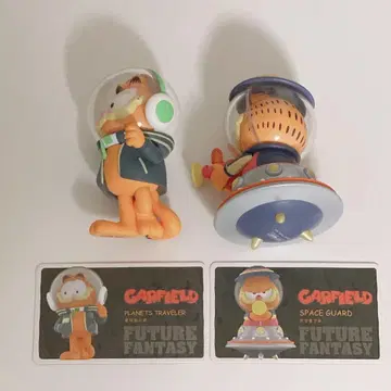 Garfield future fantasy 피규어 2개 세트