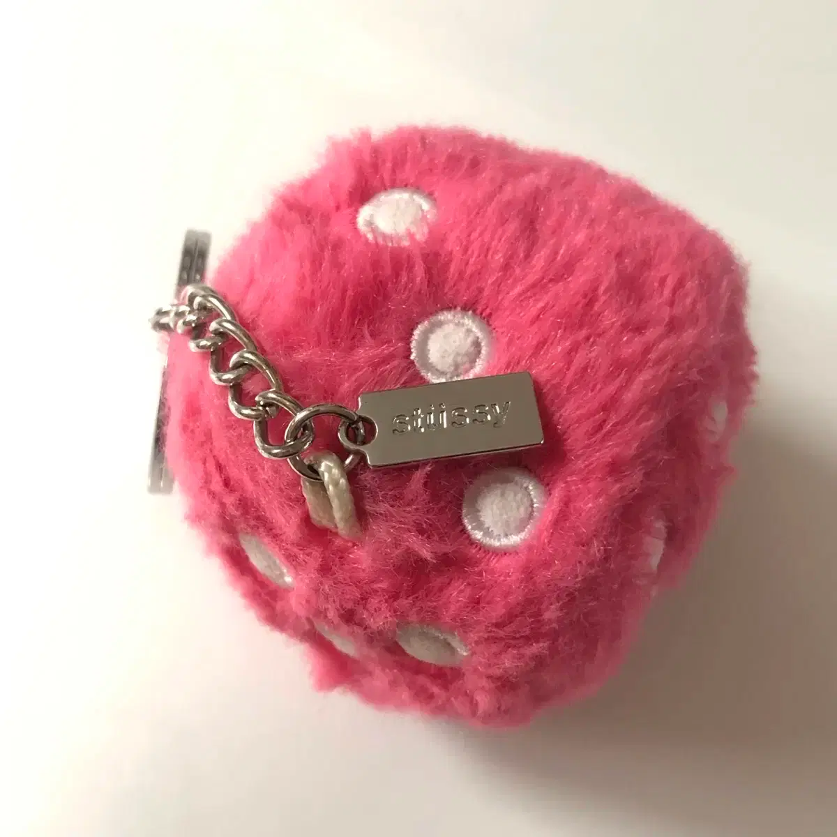 Stussy Fuzzy Dice Keychain Zuu Keyring #스투시,#키링 on Bunjang