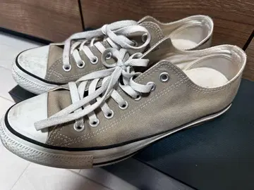 CONVERSE ALL STAR 베이지 로우 컷 27cm 8.5