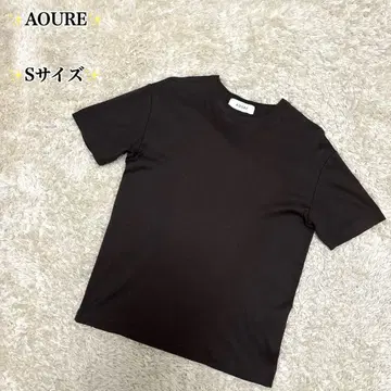 AOURE 아우르 반팔 리브 티셔츠