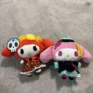 산리오 봉제 인형 2종 세트