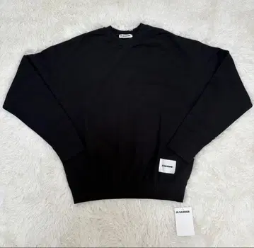 JILSANDER+ 질 샌더 맨투맨 셔츠 블랙 S 사이즈