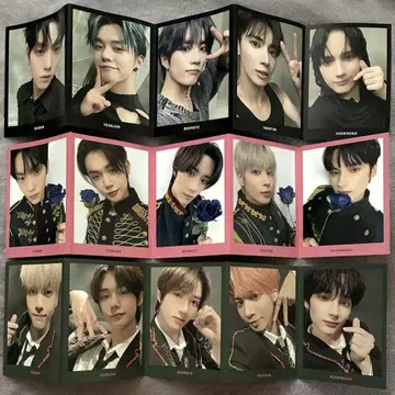 TXT FC 회장에서만 판매되는 폴딩 사진 세트