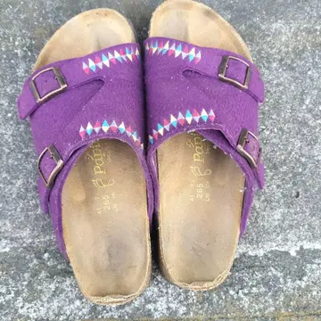 BIRKENSTOCK Papilio 펠트 원단 샌들 26.5cm