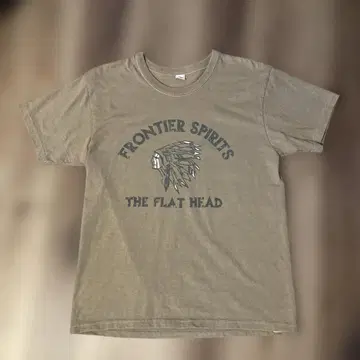 플랫 헤드 티셔츠 the flat head 아메카지