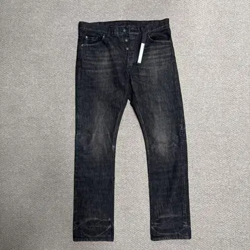 백 러쉬 STRETCH SELVEDGE 데님 스트레이트