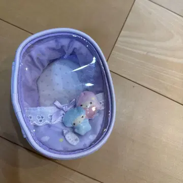 키키라라 리틀트윈스타즈 투명 키링