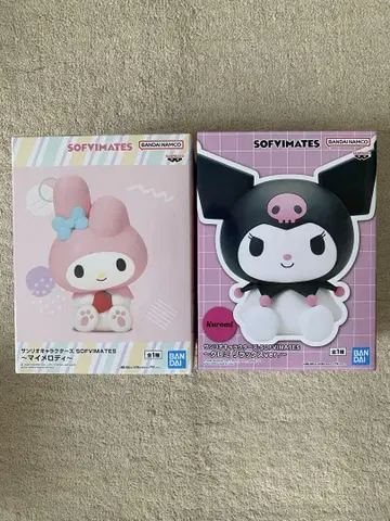 산리오 캐릭터즈 SOFVIMATES 마이멜로디 & 쿠로미