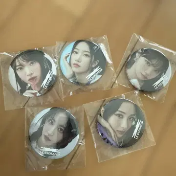 Le Sserafim 캔뱃지 5개 세트