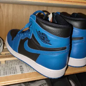 Air Jordan 다크 마리너블 하이컷 스니커즈