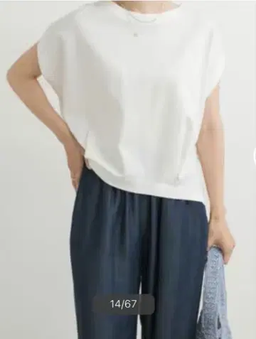 어반 리서치 도어스 코튼 턱 프렌치 풀오버