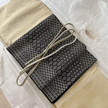 이로무지(이중 기모노) 연한 노란색