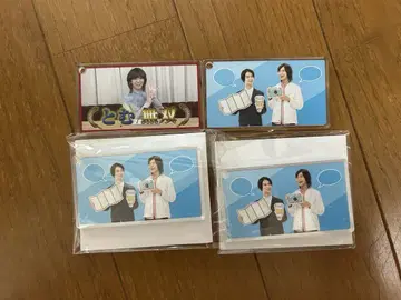 QuizKnock 토무 가와무라 타쿠야 아크릴 키링 콜라보 카페