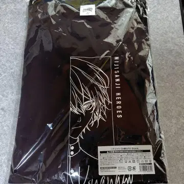 코야나기 로우 우미노이에 티셔츠 블랙 1개