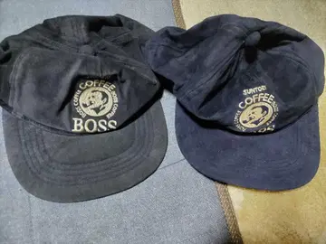 산토리 BOSS 캡 2색 세트