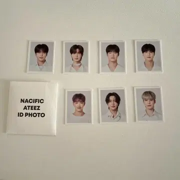 Nacific ateez ID 사진 증명 사진