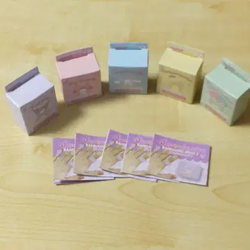 전 5종 산리오 캐릭터즈 반창고 반지 2 컴플리트 가챠