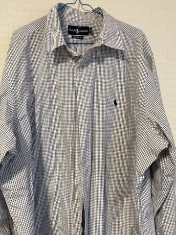 Ralph Lauren 체크 무늬 긴팔 셔츠
