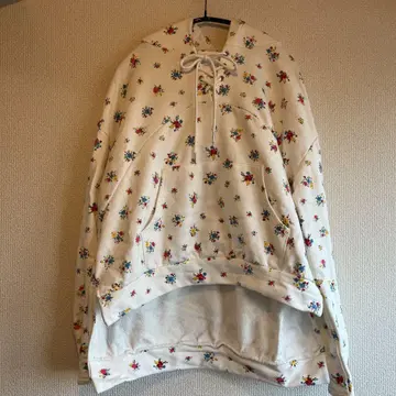 POPPY 꽃무늬 후드 부착 후디