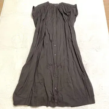 어반 리서치 도어스 밴드 카라 셔츠 원피스 넉넉한 체형 커버