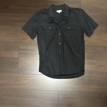 GAP 블랙 반팔 셔츠 S