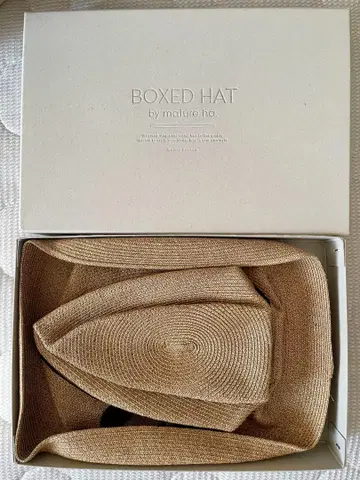 마츄아하 mature ha BOXED HAT
