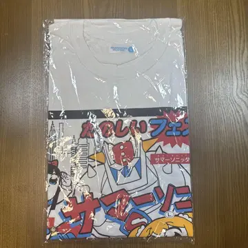 SUMMER SONIC 썸머 소닉 팝테피 피크 콜라보 티셔츠 사이즈 L