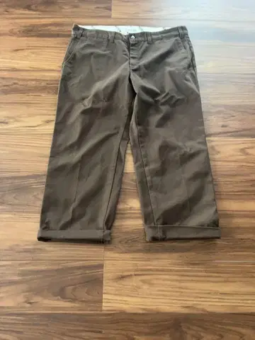 calee 치노 팬츠 XXL w40 w38 브라운 프리스코 칼리