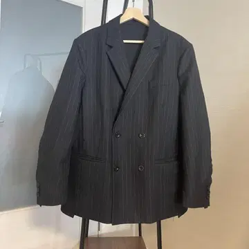 Sacai 사카이 더블 브레스트 핀스트라이프 테일러드 자켓 2