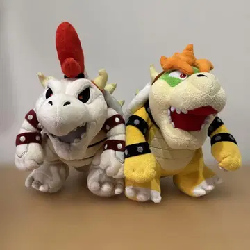마리오 쿠파 봉제 인형 2종 세트