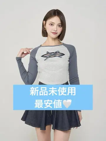 Darich 다리치 오픈 리본 티셔츠