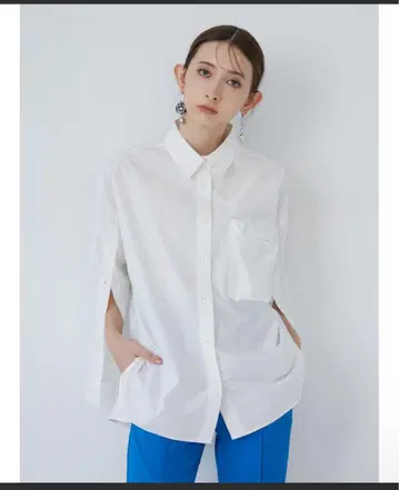 MURUA 3D 포켓 오버 셔츠