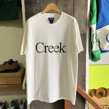 새상품 Creek Angler's Device 티셔츠 내추럴 XL
