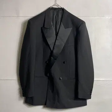 'ARCHIVE 90s 80s 폴 스미스 테일러드 자켓 더블 블랙