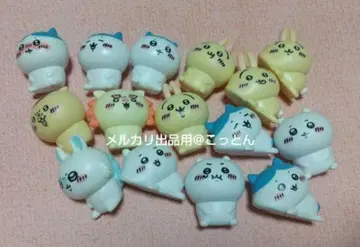 치이카와 (먼작귀) 인테리어 피규어 세트 토끼 하치와레 모몽가 시사 등