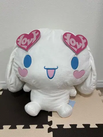 시나모롤 = LOVE 봉제 인형 이코러브