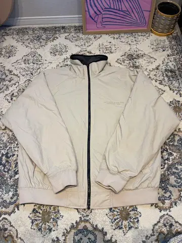 DEVON & JONES 베이지 나일론 자켓 L