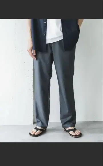 '속건성/접촉 냉감/이지케어' 울 라이크 이지 트라우저 그레이