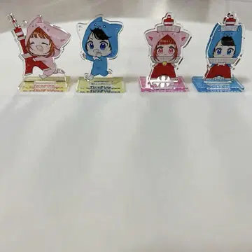 치로피의 미니 아크릴 스탠드 도쿄 타워 4종 세트